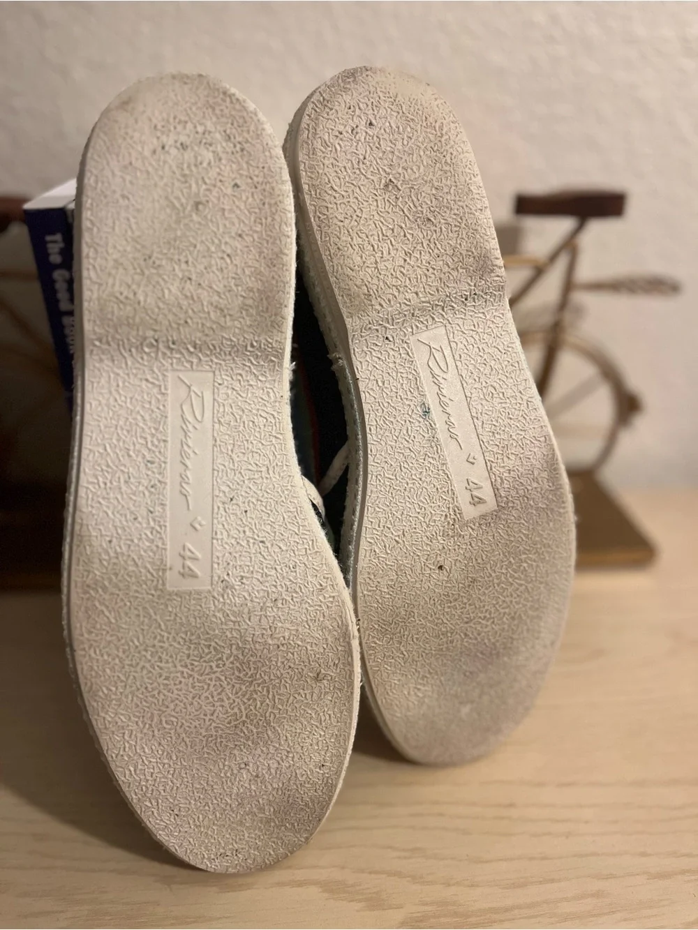 Riviera Woven Slip-On Loafers with Red Trim